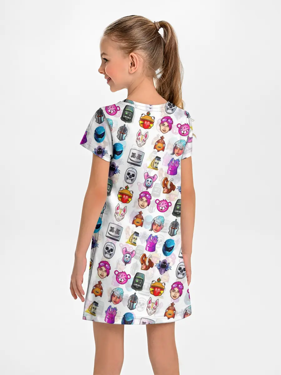 Детское платье / FORTNITE