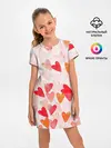 Детское платье / Ванильные сердечки