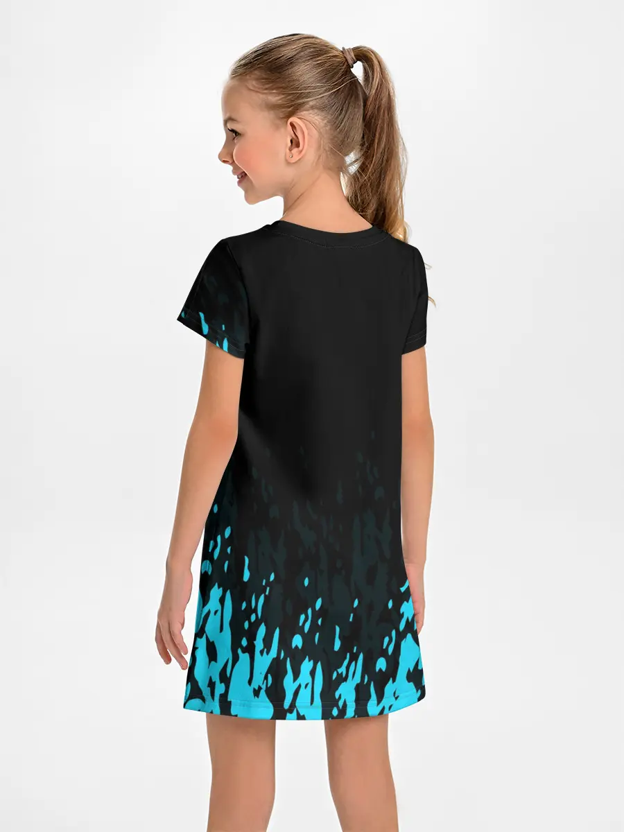 Детское платье / БОГ ОДИН | Узорное лицо