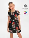 Детское платье / Японский стиль - тигры