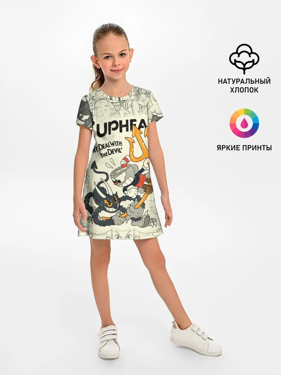 Детское платье / Cuphead and Devil