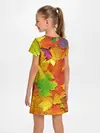 Детское платье / Осенние листья