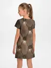 Детское платье / КоЖа в ромбиках