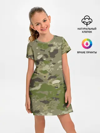 Детское платье / CAMOUFLAGE