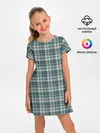 Детское платье / Узор в клетку