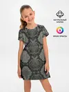 Детское платье / Змеиная чешуя