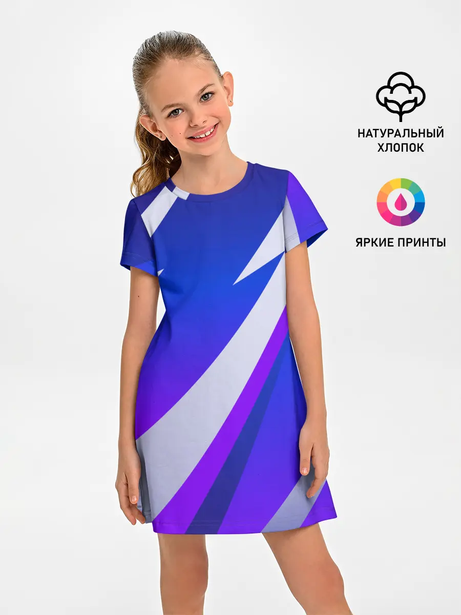 Детское платье / SPORT STYLE BLUE