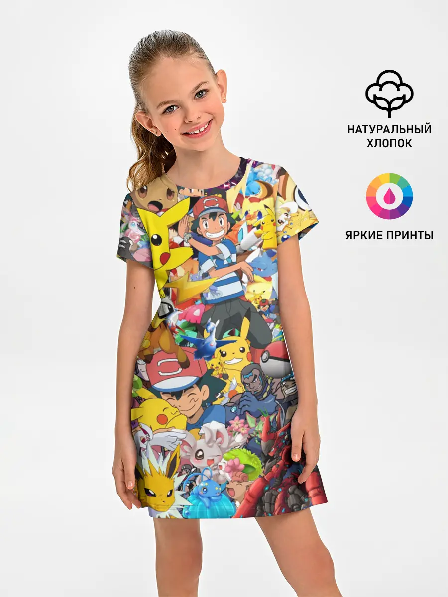 Детское платье / Pokemon