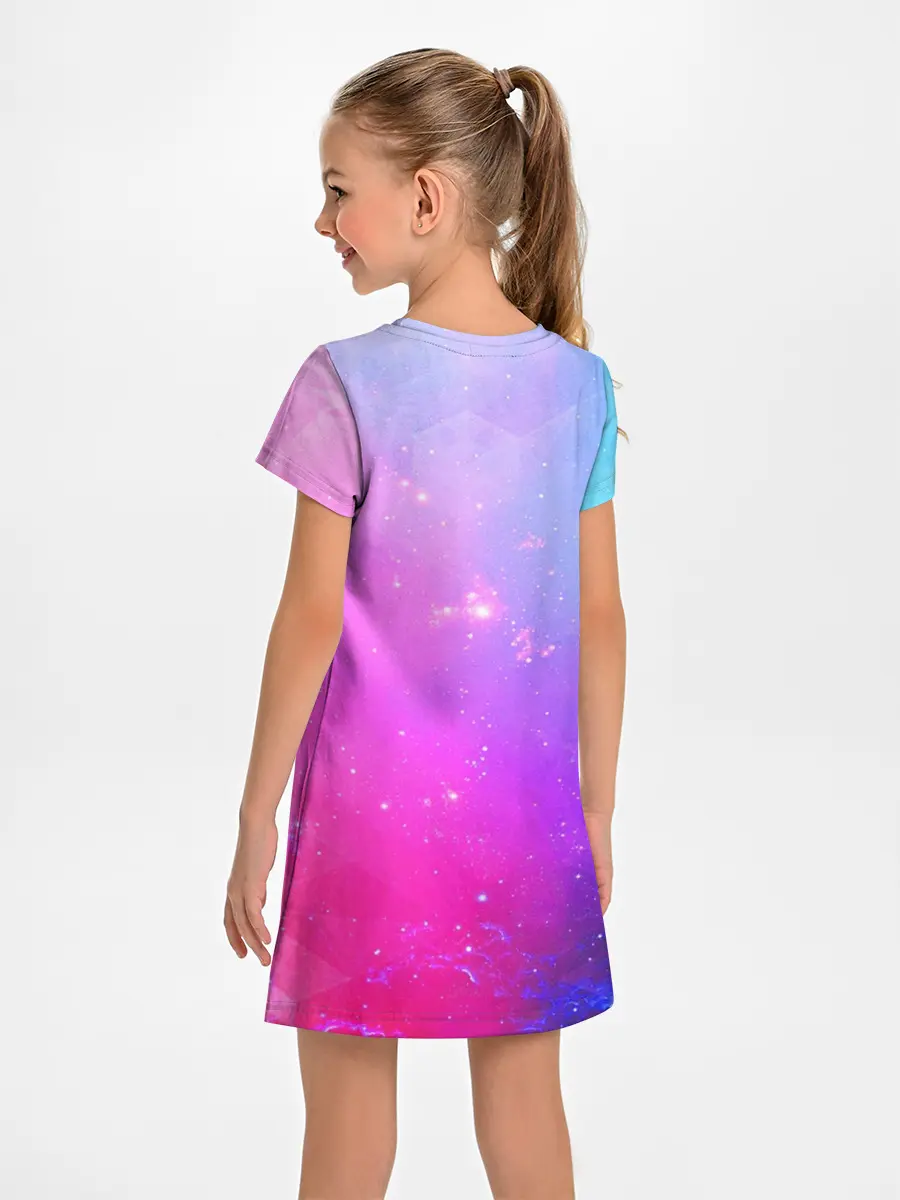 Детское платье / Котик На Луне