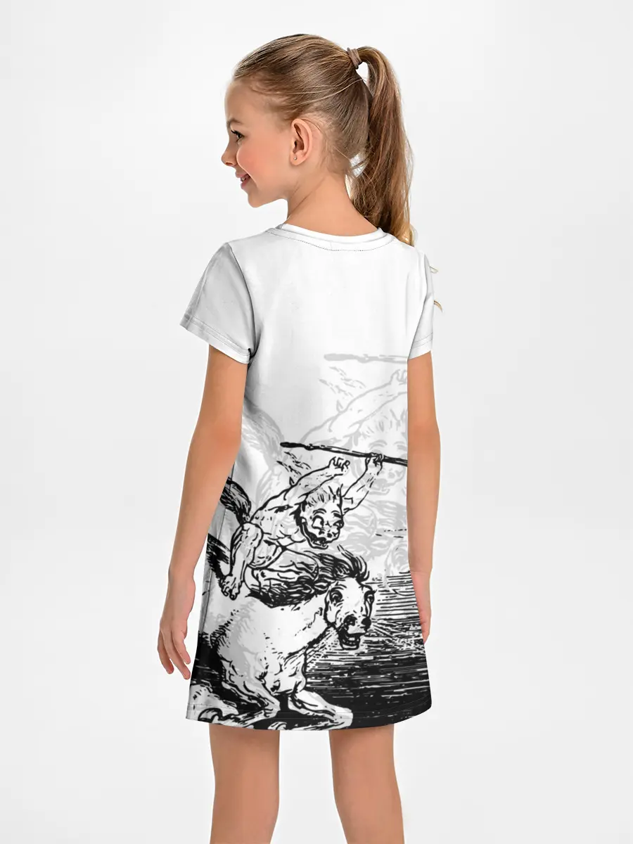 Детское платье / A demon on a horse