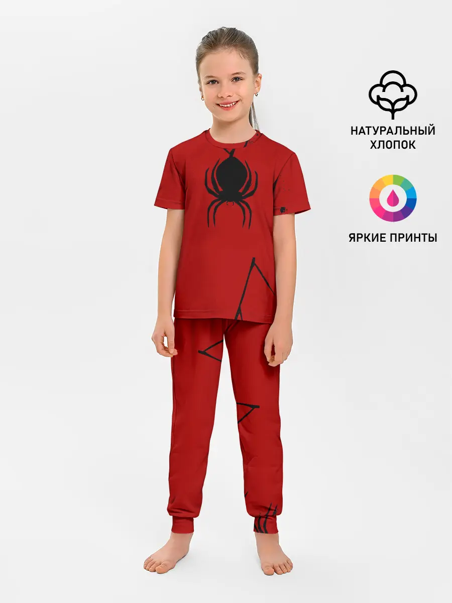 Детская пижама с брюками / Паук 3D
