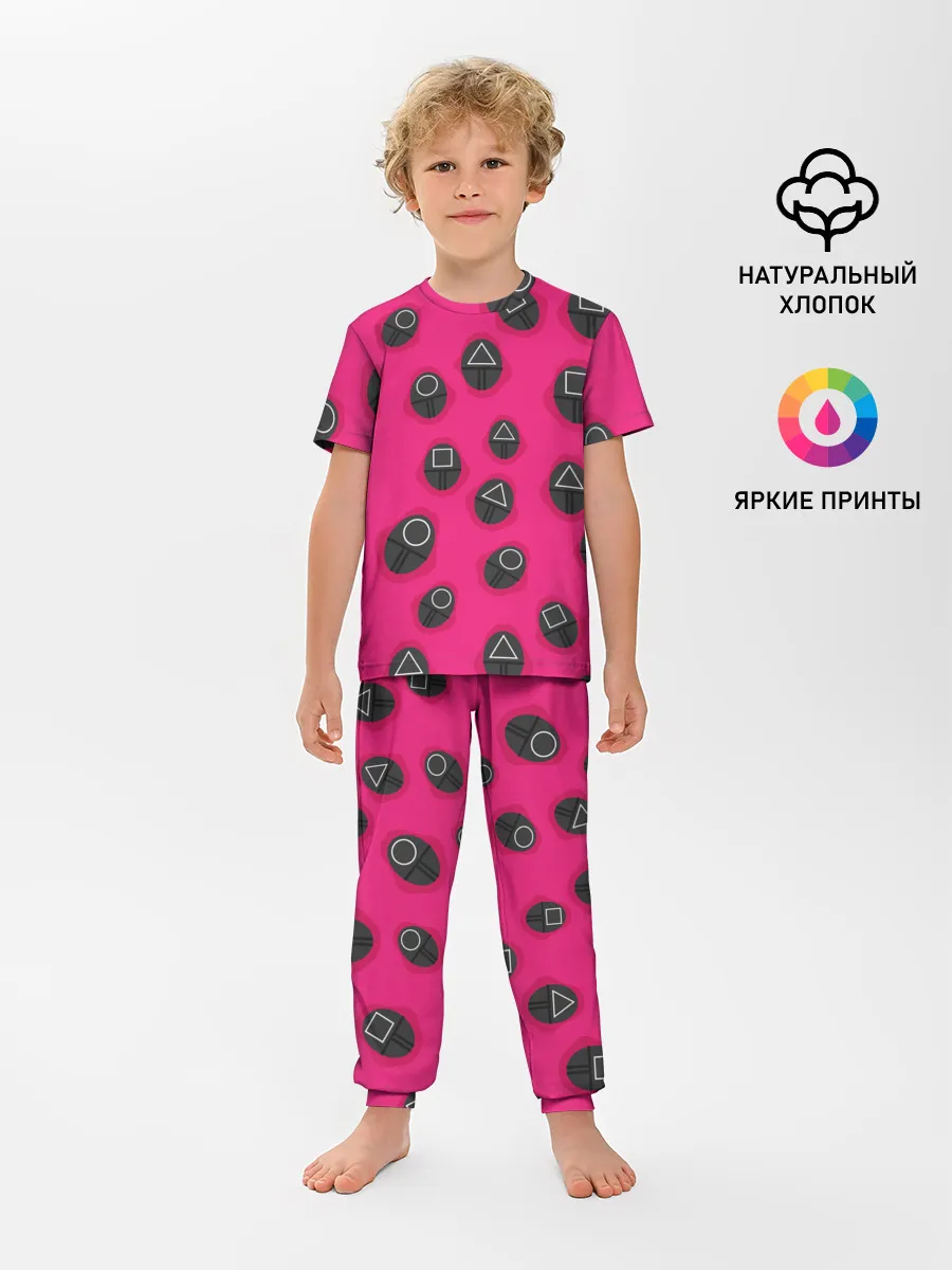 Детская пижама с брюками / Игра в кальмара | TКК