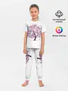 Детская пижама с брюками / Цветочное Дерево
