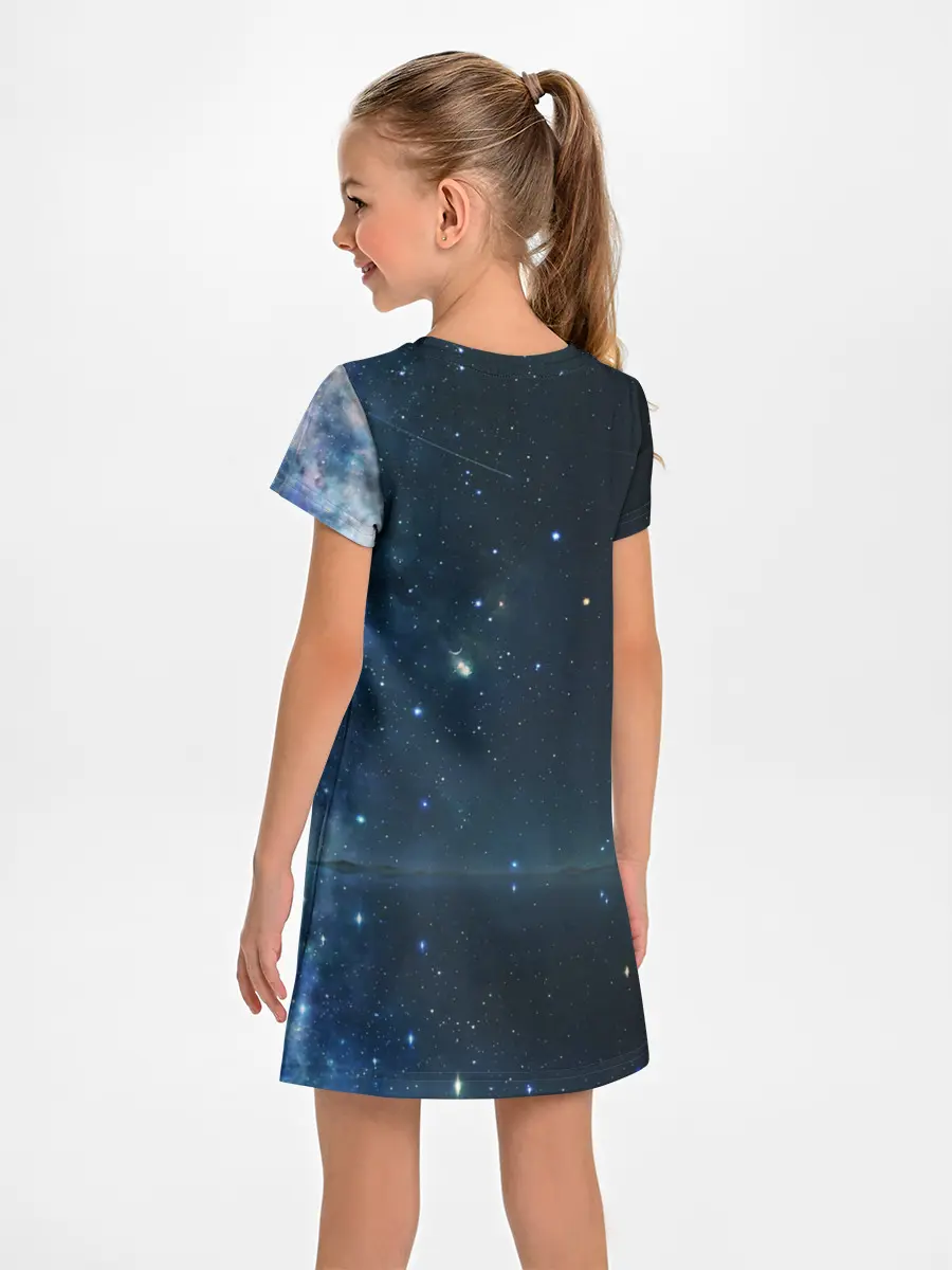 Детское платье / Космос