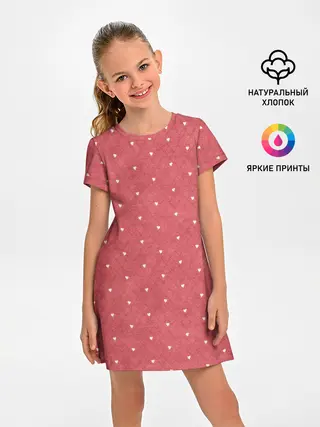 Детское платье / Сердечки