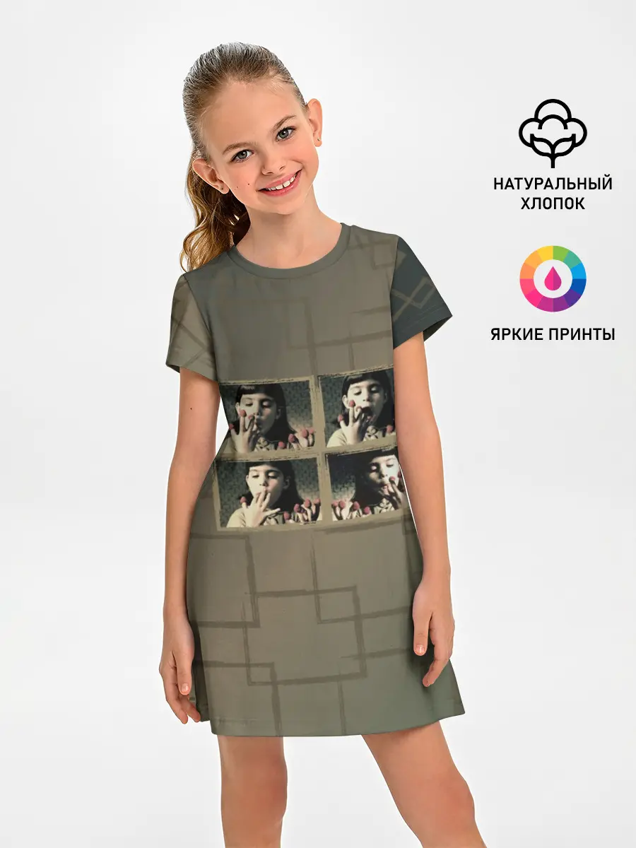 Детское платье / Амели. Малина