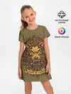 Детское платье / Золотой лев на кресте