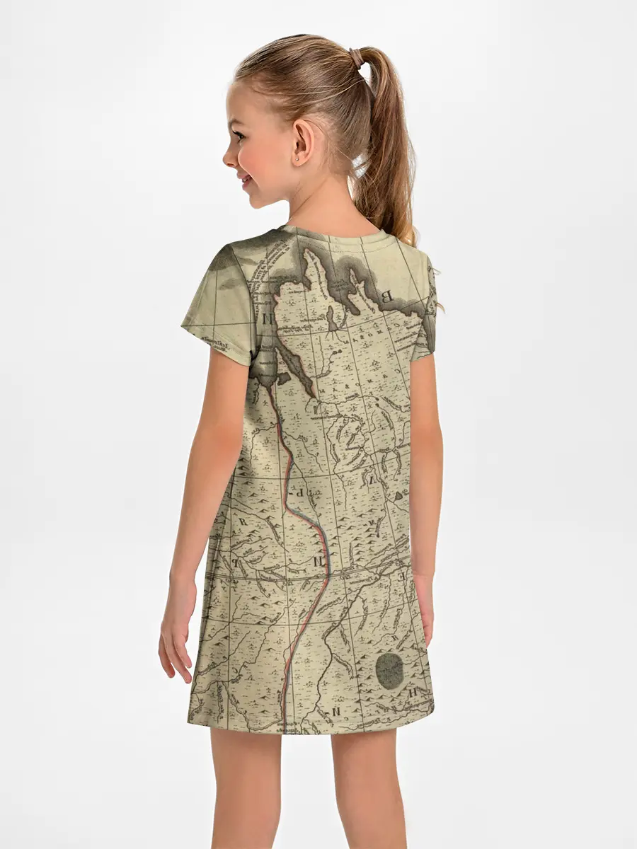 Детское платье / Морская Карта