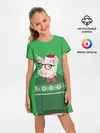 Детское платье / New Year Hipster Pig