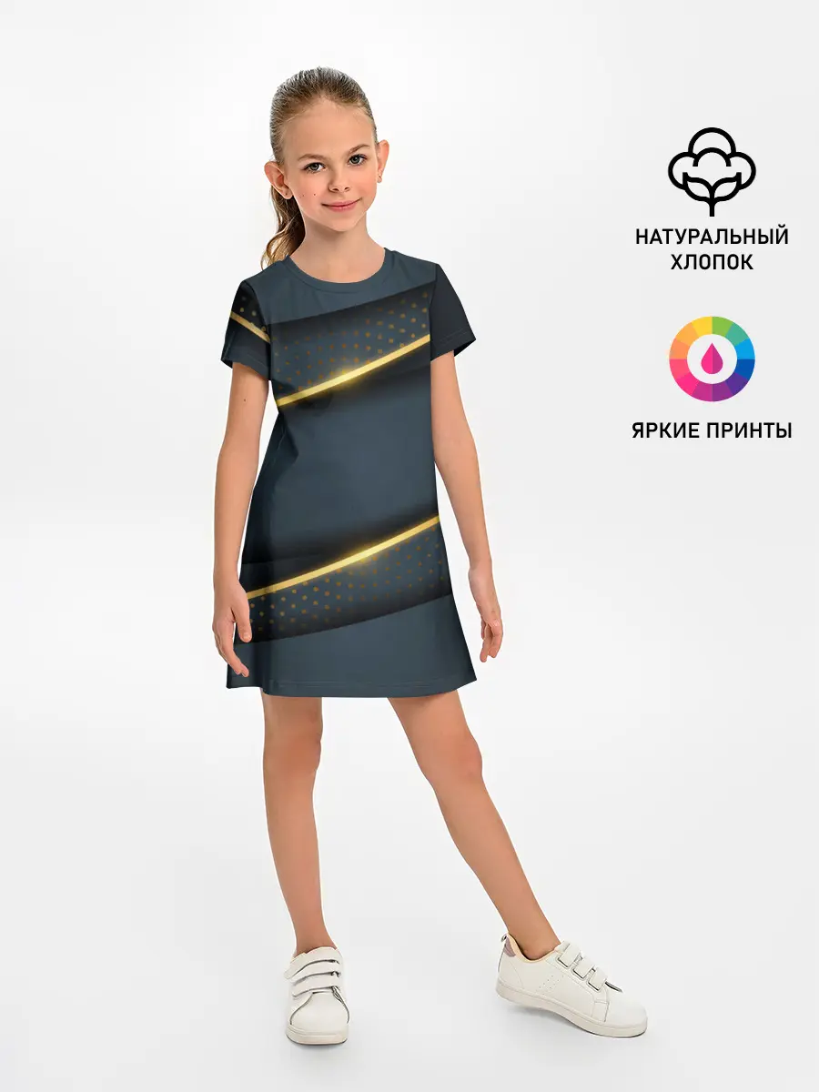 Детское платье / 3D luxury gold
