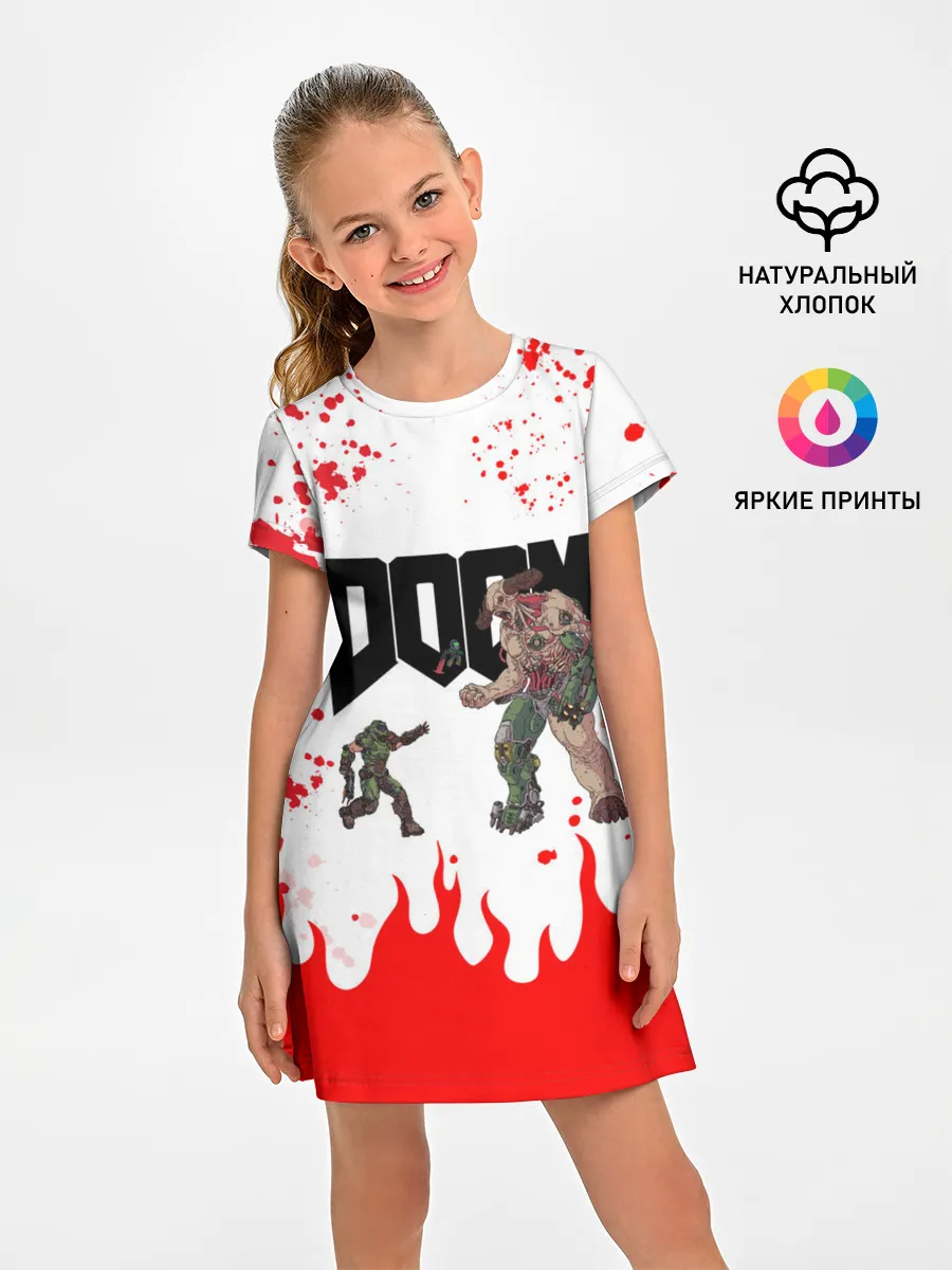 Детское платье / Doomguy vs Cyberdemon