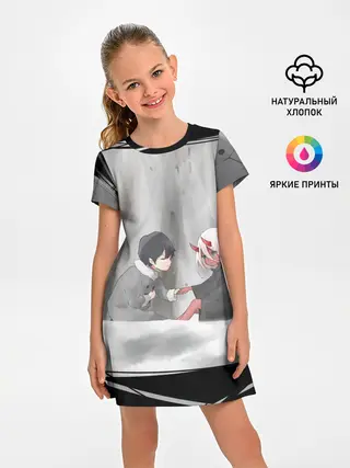 Детское платье / ноль два перевертыш