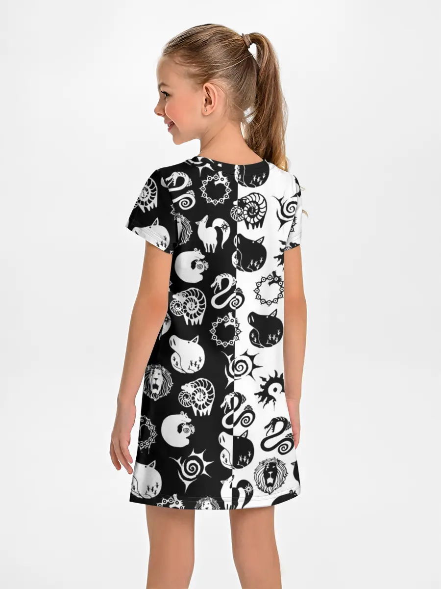 Детское платье / ЭМБЛЕМЫ 7 СМЕРТНЫХ ГРЕХОВ