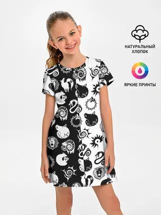 Детское платье / ЭМБЛЕМЫ 7 СМЕРТНЫХ ГРЕХОВ