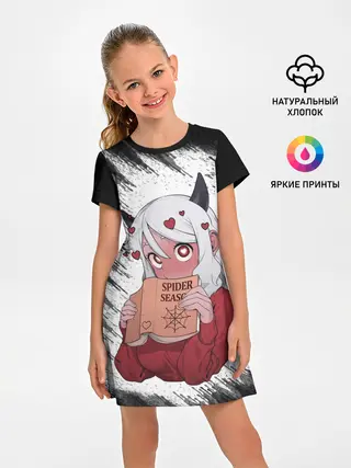 Детское платье / Малина очерк Helltaker