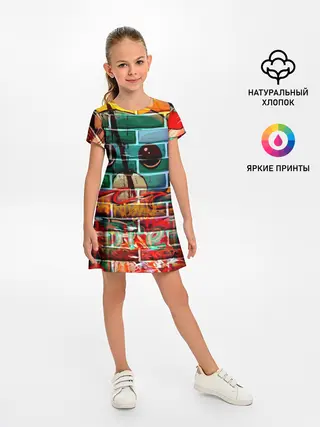 Детское платье / Милый Зверёк Граффити