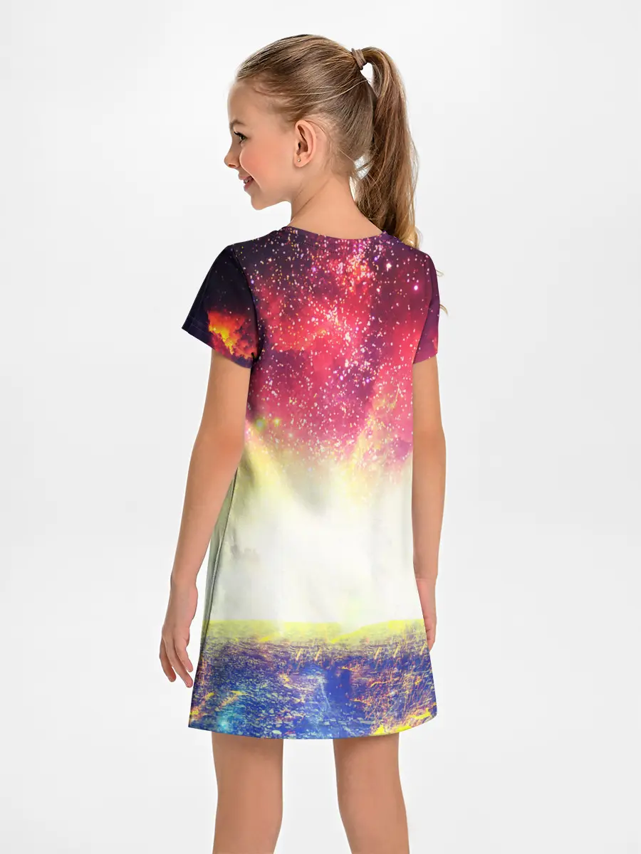Детское платье / КОСМИЧЕСКИЙ АРТ