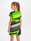 Детское платье / Зеленые линии