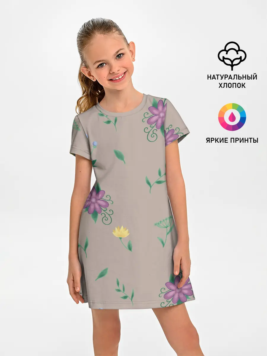 Детское платье / Цветочная эстетика