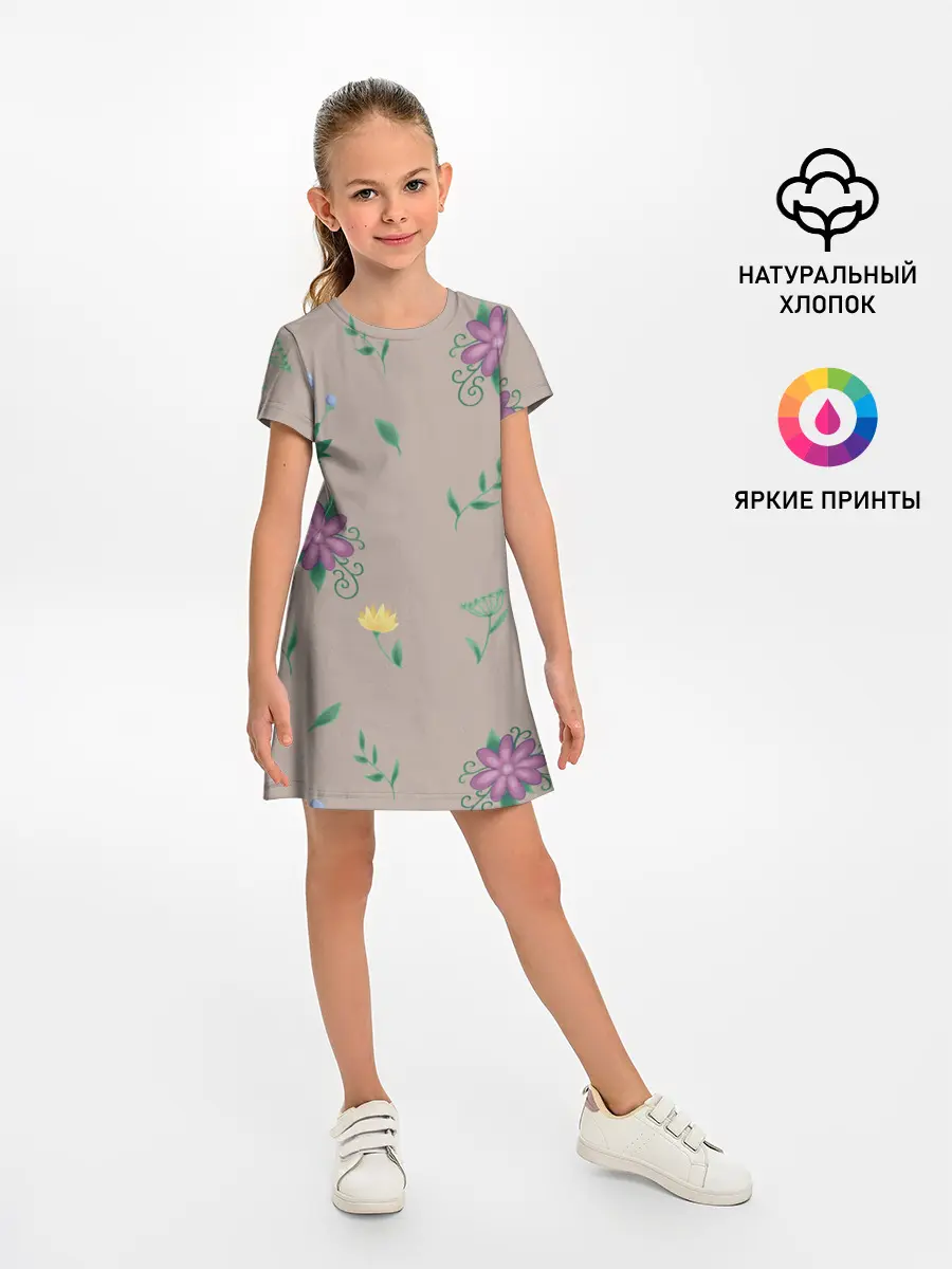 Детское платье / Цветочная эстетика