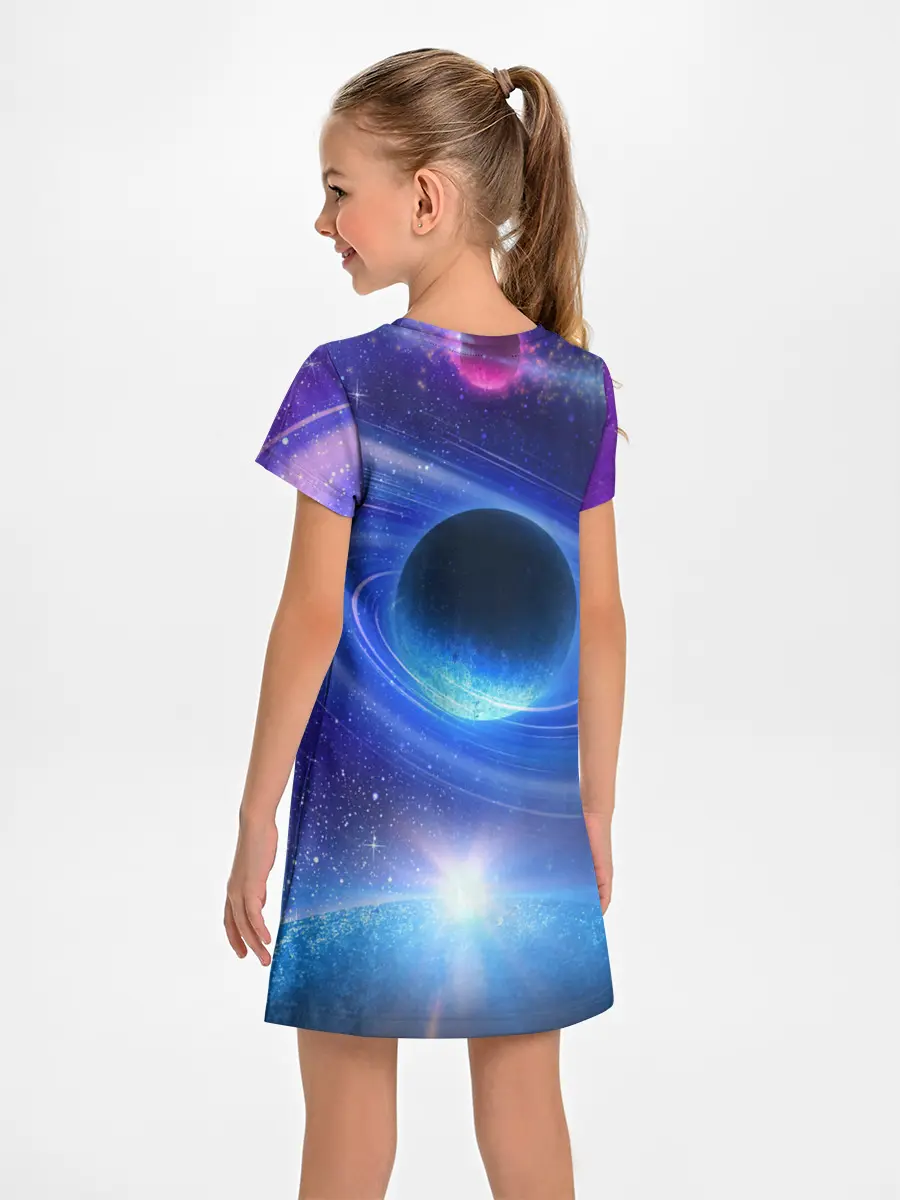Детское платье / Космос