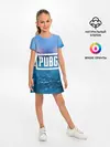 Детское платье / PUBG light blue