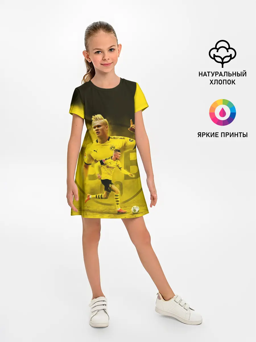 Детское платье / ЭРЛИНГ ХОЛАНД / ERLING HAALAND