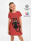 Детское платье / Черный Кот