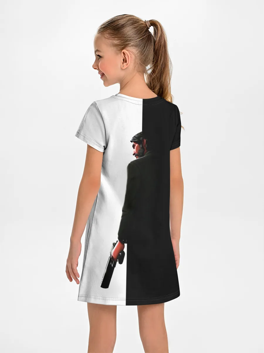 Детское платье / The Reaper Half Black Fortnite