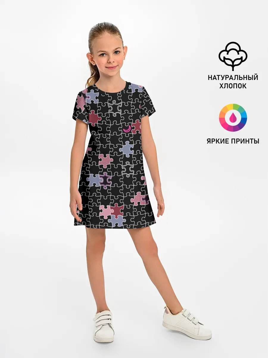 Детское платье / Пазлы Винтажный стиль