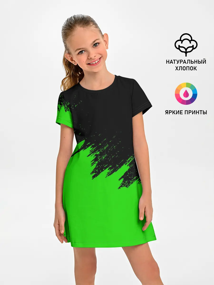 Детское платье / КРАСКА И НИЧЕГО ЛИШНЕГО!