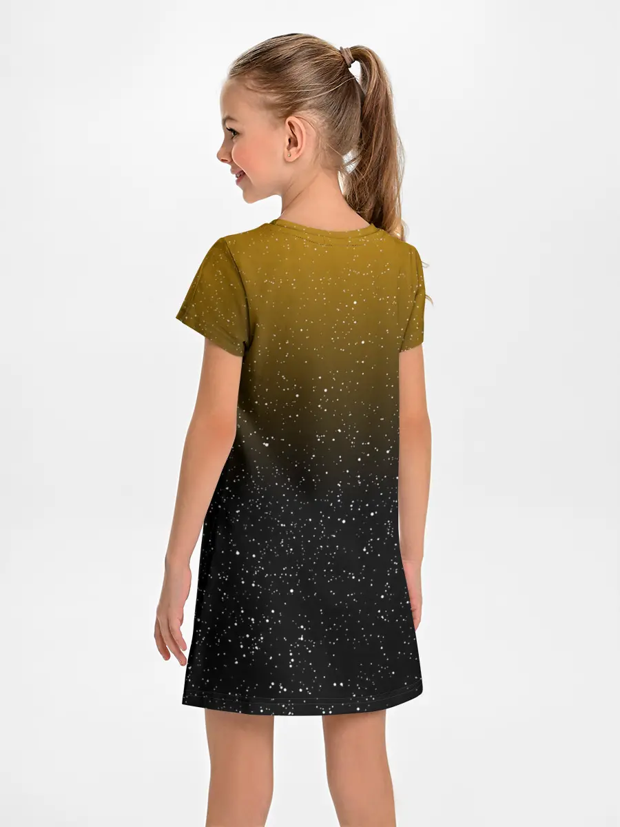Детское платье / ЕНОТ АСТРОНАВТ | ЛУННЫЙ ЕНОТ