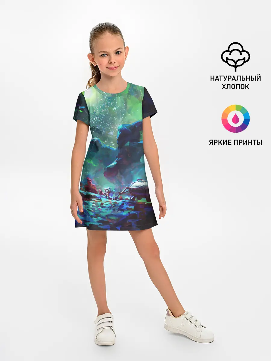 Детское платье / КОСМОС:КОСМОНАВТ