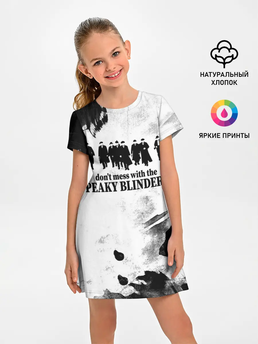 Детское платье / Острые козырьки