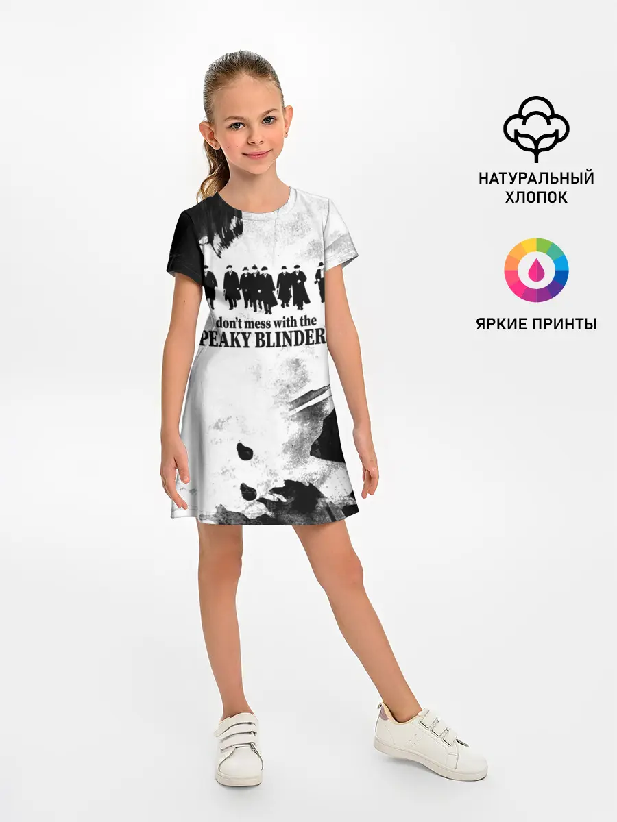 Детское платье / Острые козырьки