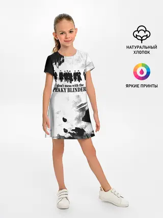 Детское платье / Острые козырьки