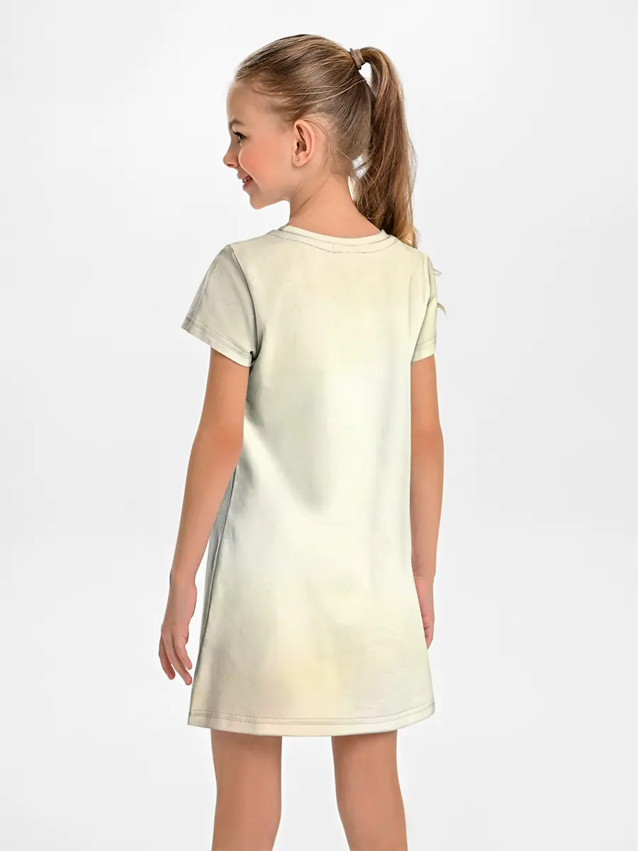 Детское платье / Аста на кабане Чёрный клевер