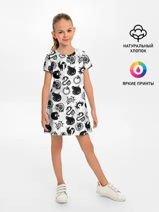 Детское платье / 7 СМЕРТНЫХ ГРЕХОВ СИМВОЛЫ