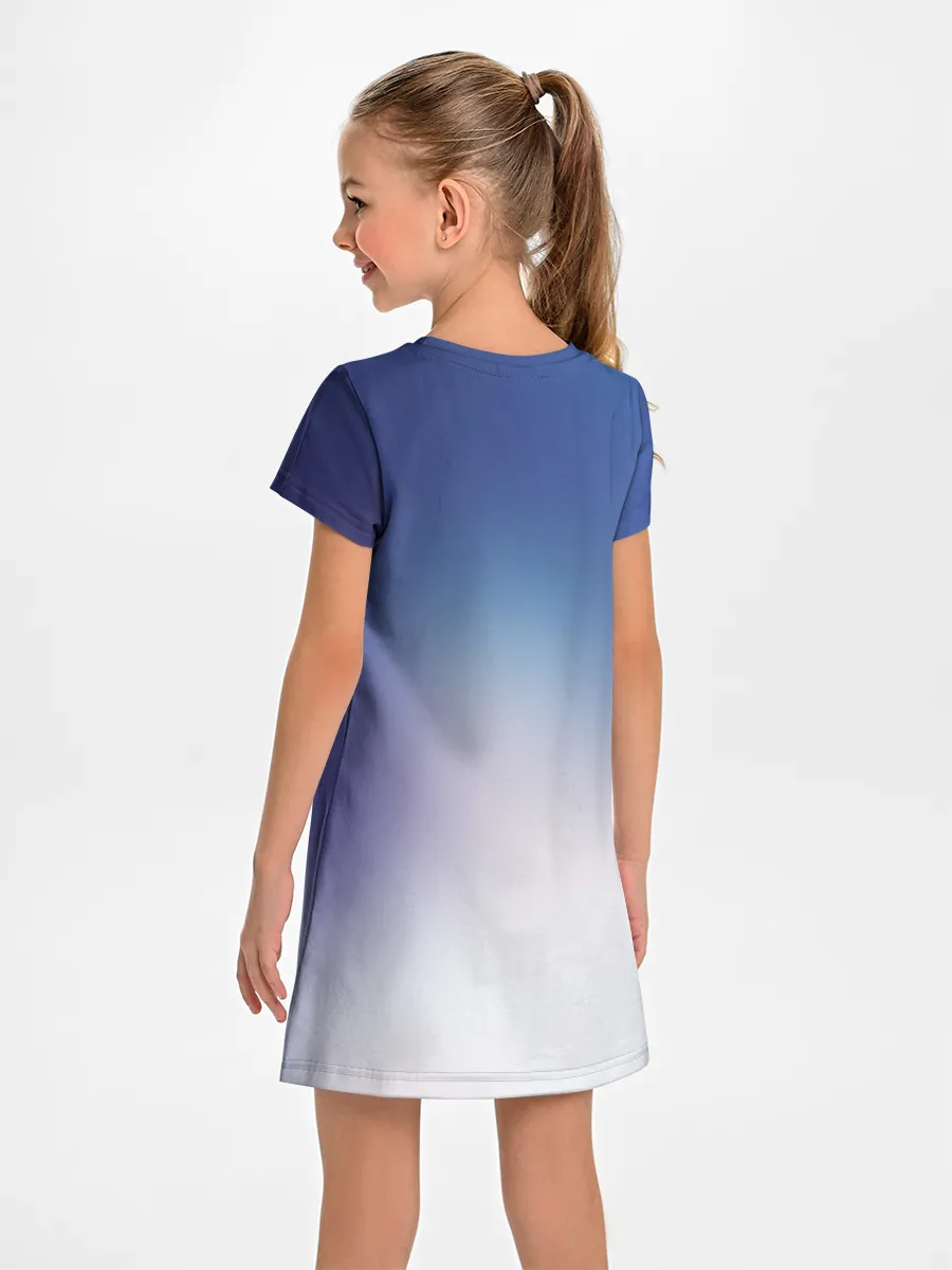 Детское платье / BTS Blue
