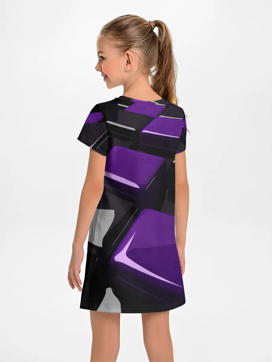 Детское платье / НЕОНОВАЯ ГЕОМЕТРИЯ